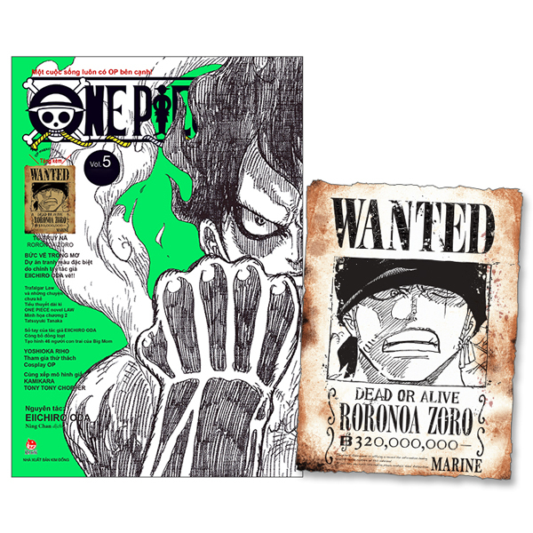 Truyện Tranh One Piece Magazine - Tập 5 - Tặng Kèm Tờ Truy Nã Zoro - Eiichiro Oda