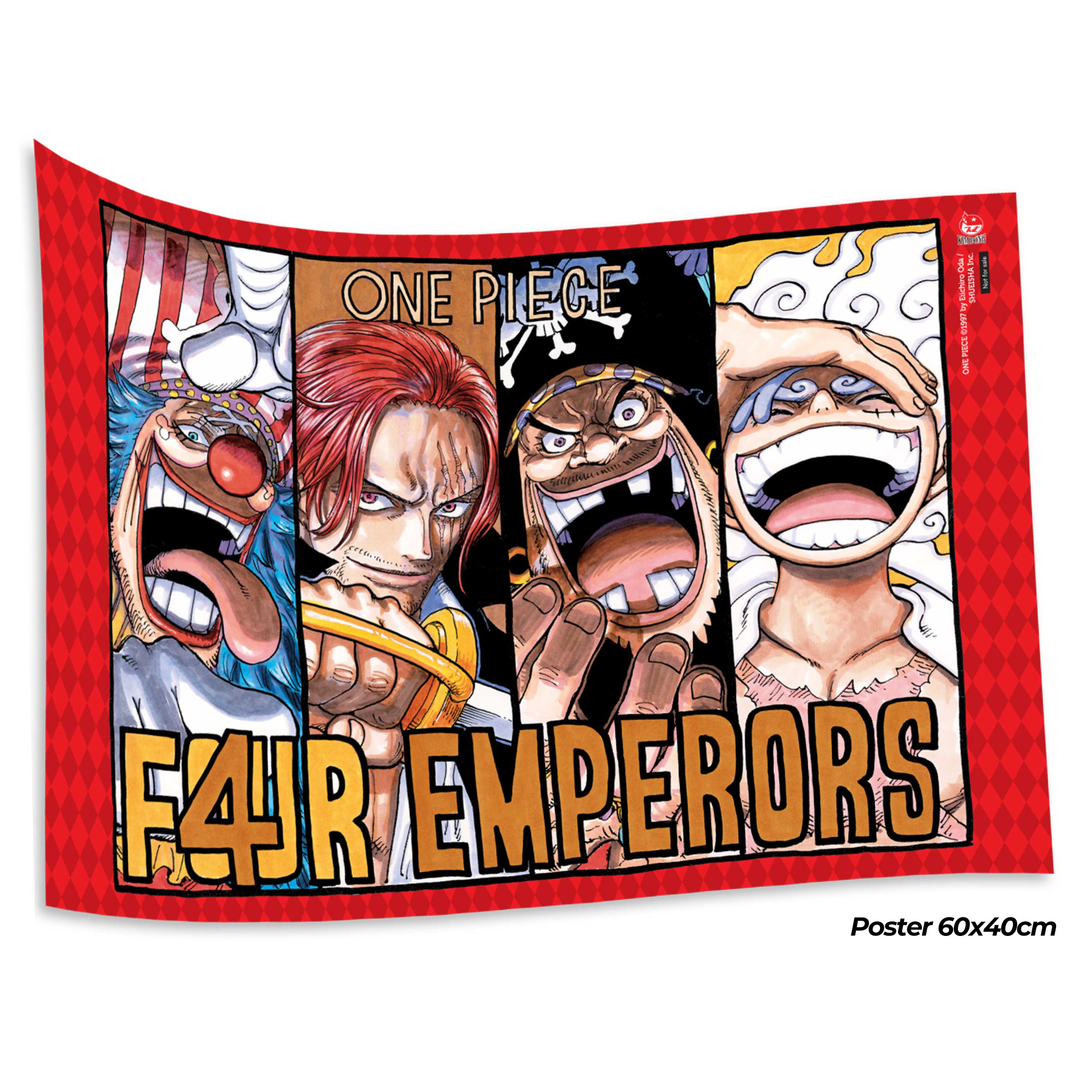 Quà Tặng Poster - Combo Manga - One Piece - Tập 104