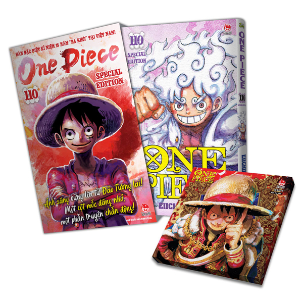 One Piece - Tập 110 - “Làn Sóng Thời Đại” - Bản Đặc Biệt - Tặng Kèm Special Cover + Tranh Canvas + Bổ Sung Trang Màu Từ Tạp Chí + Box Set