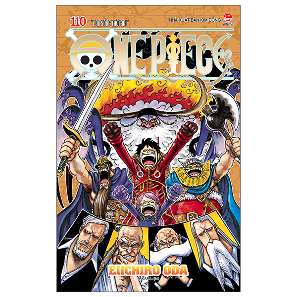 One Piece - Tập 110 - “Làn Sóng Thời Đại” - Bản Bìa Gập