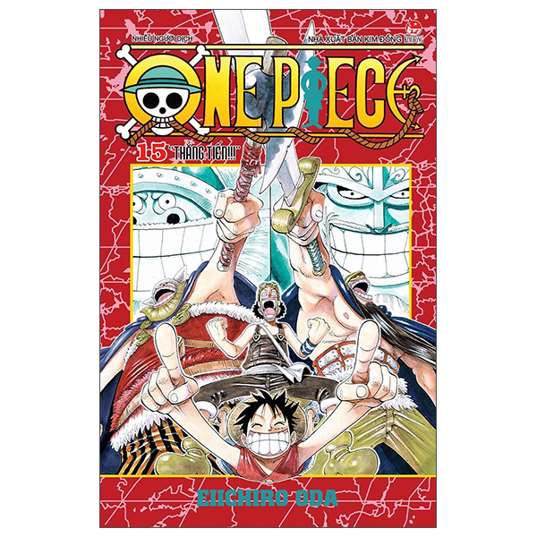 One Piece - Tập 15 - Thẳng Tiến - Bản Bìa Áo (Tái Bản 2025)