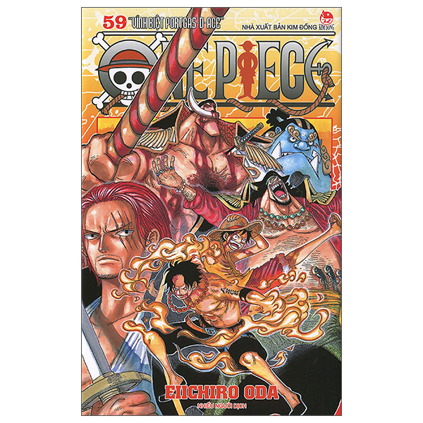 One Piece - Tập 59 - Vĩnh Biệt Portgas D. Ace - Bản Bìa Áo (Tái Bản 2025)