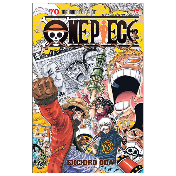 Truyện Tranh One Piece - Tập 70 - Doflamingo Xuất Hiện - Bản Bìa Áo (Tái B - Kim Seung-Min