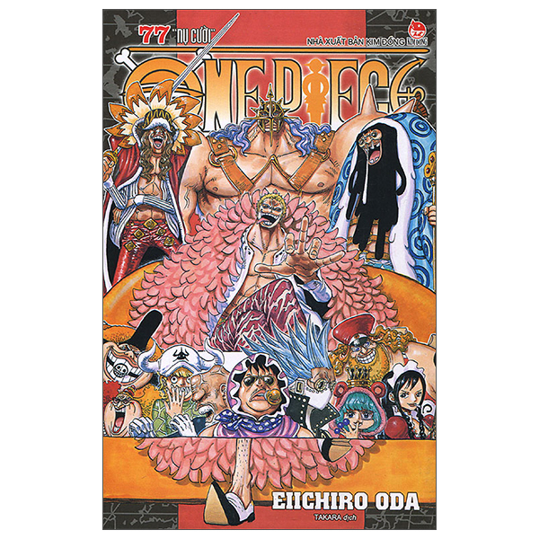 Truyện Tranh One Piece - Tập 77 - Nụ Cười  - Bản Bìa Áo (Tái Bản 2025) - Eiichiro Oda