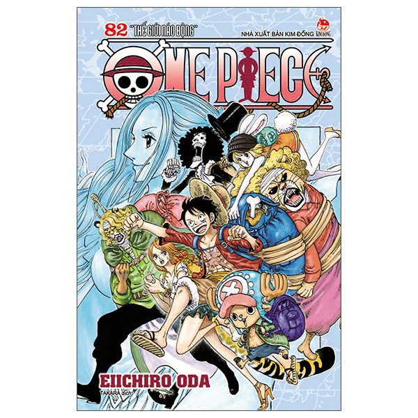 One Piece - Tập 82 - Thế Giới Xao Động - Bản Bìa Áo (Tái Bản 2025)
