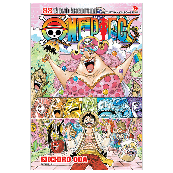 Truyện Tranh One Piece - Tập 83 - Hải Tặc - Tứ Hoàng Charlotte Linlin - Bả - Eiichiro Oda