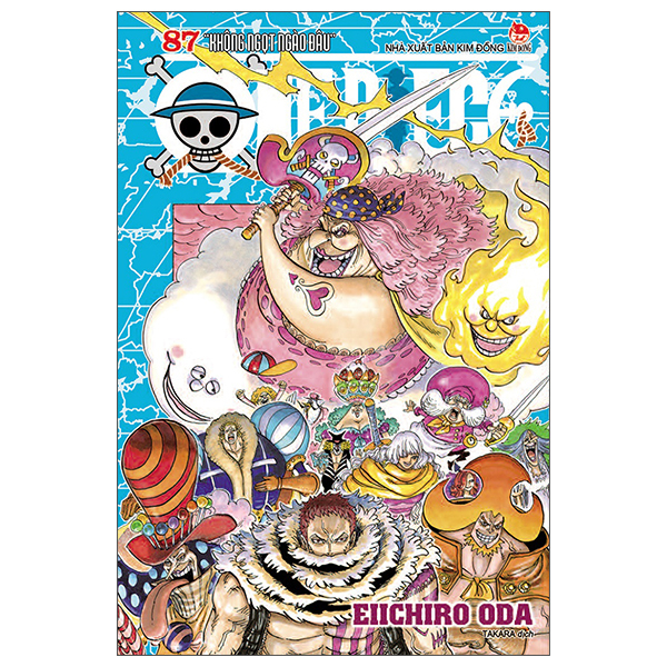Truyện Tranh One Piece - Tập 87 - Không Ngọt Ngào Đâu - Bản Bìa Áo (Tái - Eiichiro Oda