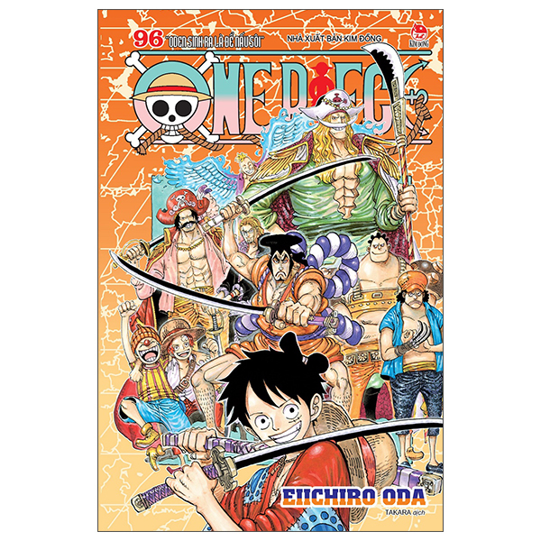 One Piece - Tập 96 - “Oden Sinh Ra Là Để Nấu Sôi” - Bản Bìa Áo (Tái Bản 2025)