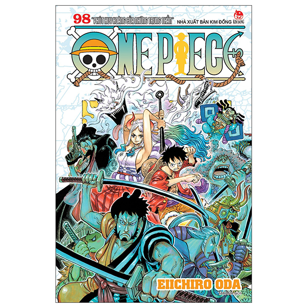 [Phiên chợ sách cũ] One Piece - Tập 98 - “Phút Huy Hoàng Của Những Trung Thần” - Bản Bìa Áo (Tái Bản 2025)
