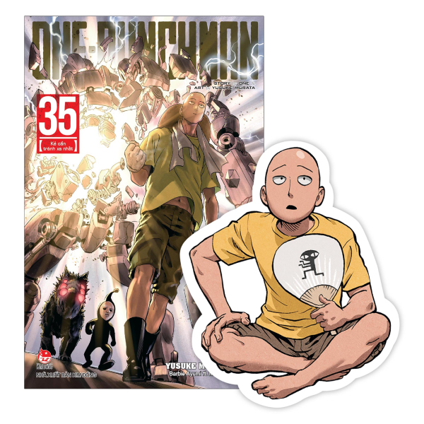 One-Punch Man - Tập 35 - Kẻ Cần Tránh Xa Nhất - Tặng Kèm Bookmark