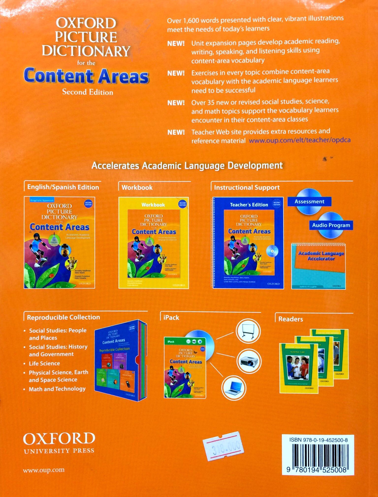 Oxford Picture Dictionary For The Content Areas 2nd Edition - FAHASA.COM