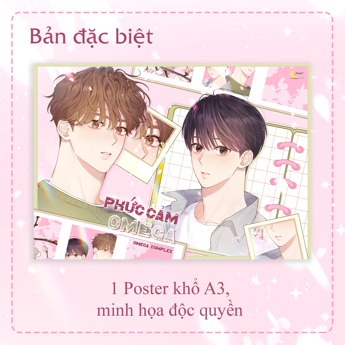 Quà Tặng Poster A3 - Bộ Sách Phức Cảm Omega - Omega Complex - Tập 1 + Tập 2 (Bộ 2 Tập) (Tái Bản 2025) - Bản Đặc Biệt