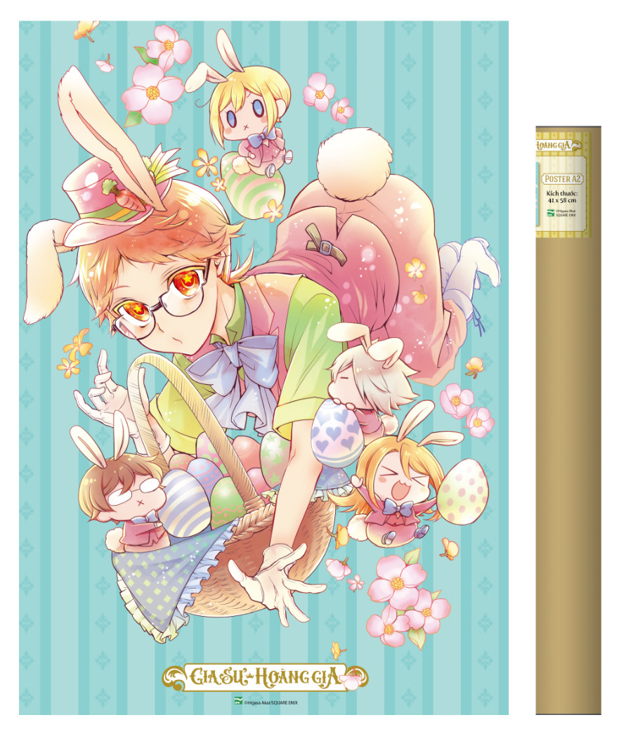 Quà Tặng Poster - Gia Sư Hoàng Gia - Tập 6 - Bản Sưu Tầm