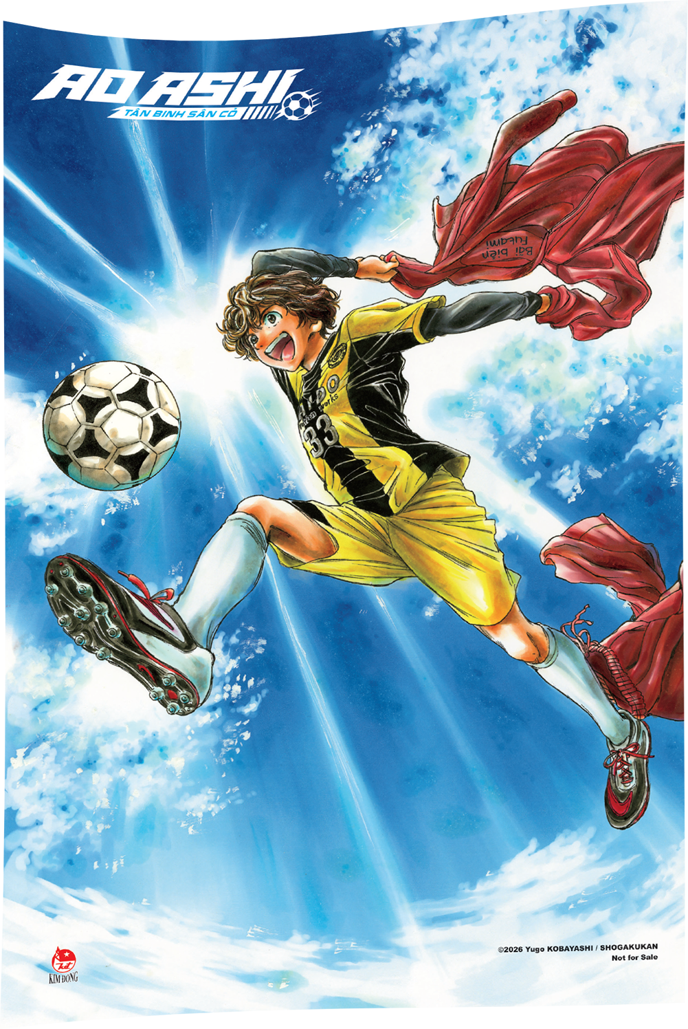 Quà Tặng Poster - Ao Ashi - Tân Binh Sân Cỏ - Tập 1