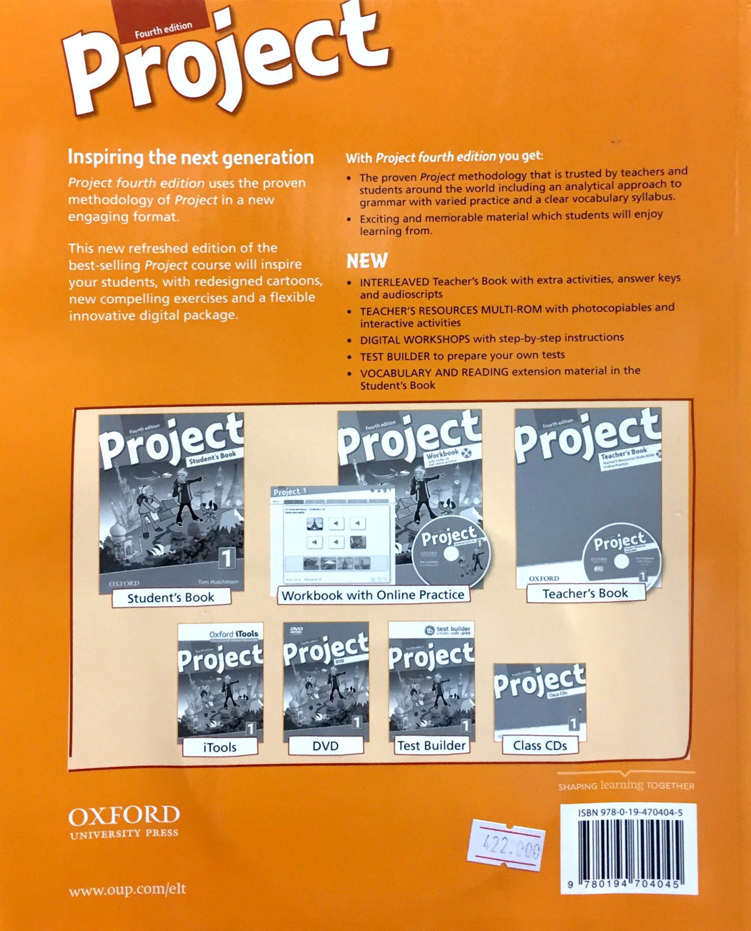 Project Fourth Edition 1: Teacher's Book Pack - FAHASA.COM