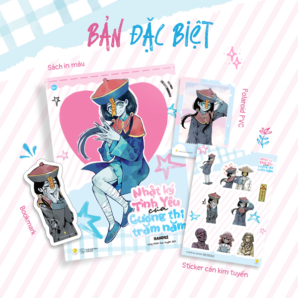 Nhật Ký Tình Yêu Của Cương Thi Trăm Năm - Bản Đặc Biệt - Tặng Kèm Bookmark + Sticker Cán Kim Tuyến + Polaroid PVC