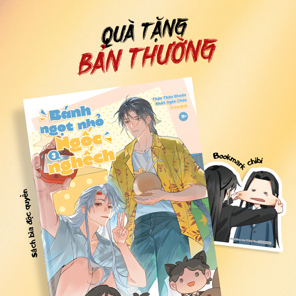 Bánh Ngọt Nhỏ Ngốc Nghếch - Tập 3 - Tặng Kèm Bookmark Chibi