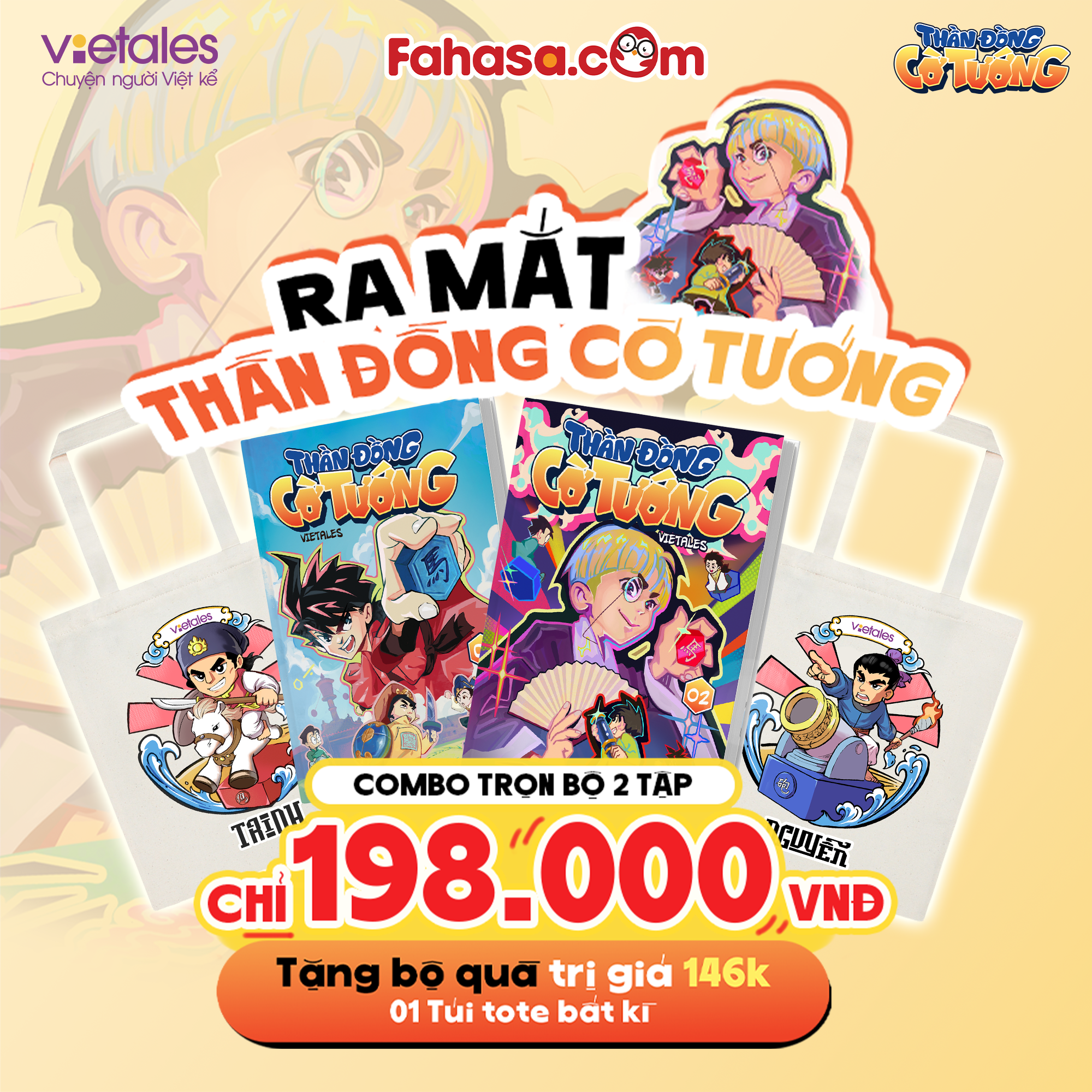 Truyện Tranh Combo Sách Thần Đồng Cờ Tướng - Tập 1 + Tập 2 (Bộ 2 T