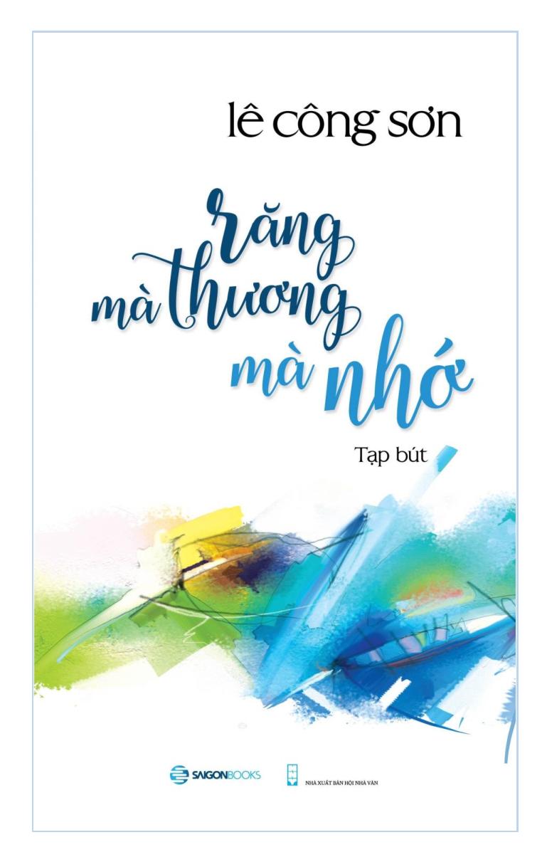 Răng Mà Thương Mà Nhớ