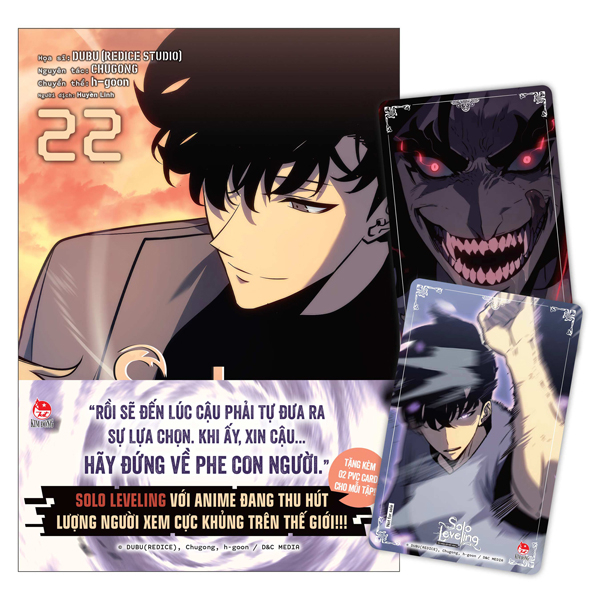 Truyện Tranh Solo Leveling - Tôi Thăng Cấp Một Mình - Tập 22 - Tặng Kèm O - Dubu (Redice Studio)