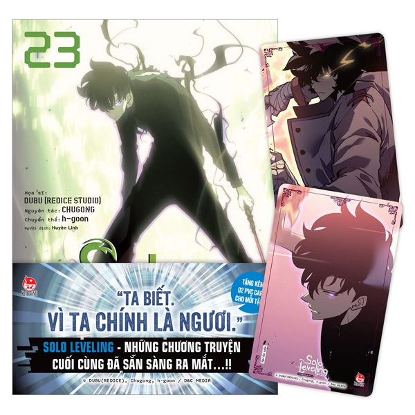 Truyện Tranh Solo Leveling - Tôi Thăng Cấp Một Mình - Tập 23 - Tặng Kèm O - Kim Huggens