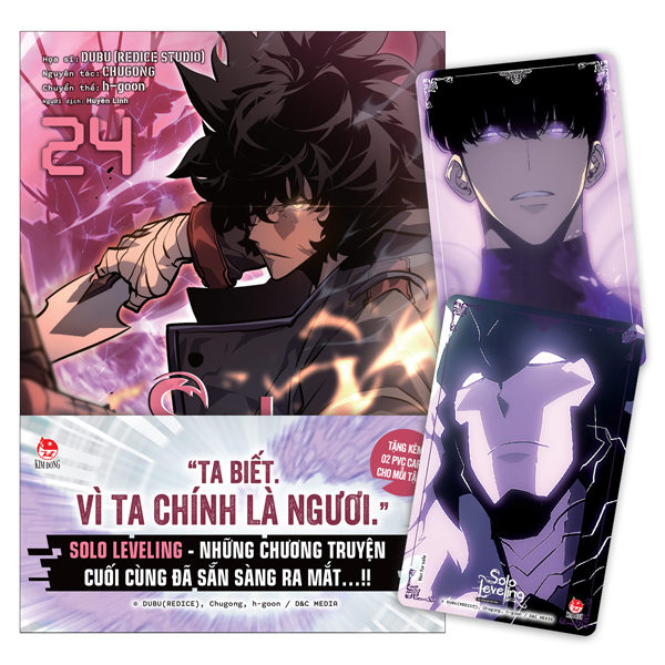 Truyện Tranh Solo Leveling - Tôi Thăng Cấp Một Mình - Tập 24 - Tặng Kèm O - Dubu (Redice Studio)