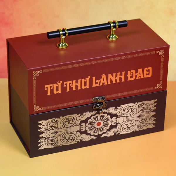 Boxset Sách Tứ Thư Lãnh Đạo - Thuật Lãnh Đạo + Thuật Quản Trị + Thuật Xử Thế + Thuật Dụng Ngôn (Hộp 4 Cuốn) (Tái Bản 2026)