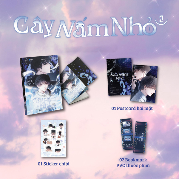 Cây Nấm Nhỏ - Bản Truyện Tranh - Tập 2 - Tặng Kèm 2 Bookmark PVC + 1 Postcard + 1 Tấm Sticker Chibi