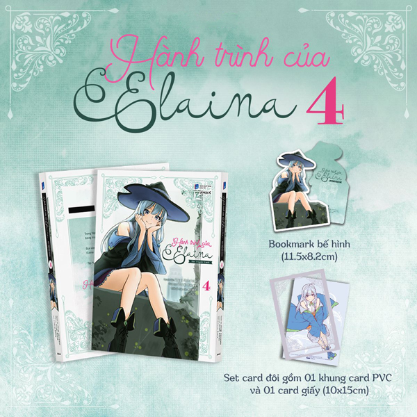 [Manga] Hành Trình Của Elaina - Tập 4 - Tặng Kèm Bookmark Bế Hình + Set Card Đôi
