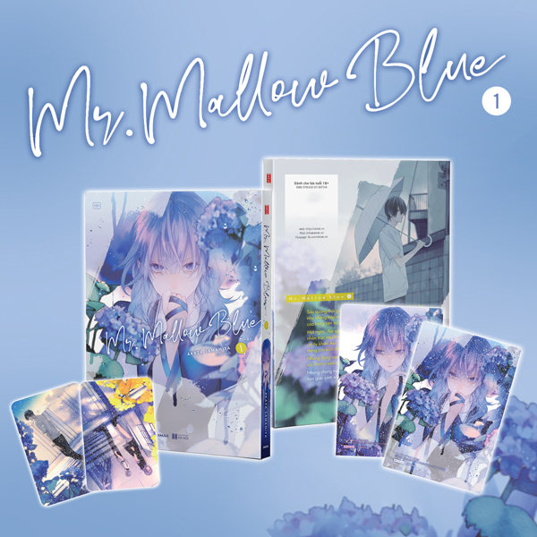 Mr. Mallow Blue  - Tập 1 - Tặng Kèm 1 Postcard + 2 Card Bo Góc
