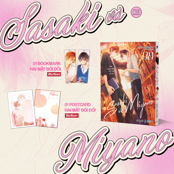 Sasaki Và Miyano - Tập 8 - Tặng Kèm Bookmark 2 Mặt + Postcard 2 Mặt