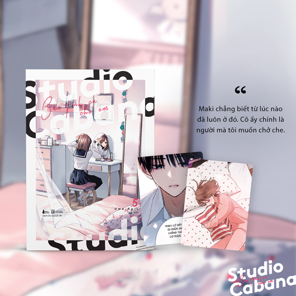 Studio Cabana - Bản Tình Ca Cho Em - Tập 5 - Tặng Kèm Set 2 Postcard Bo Góc Hai Mặt Phủ Nhũ