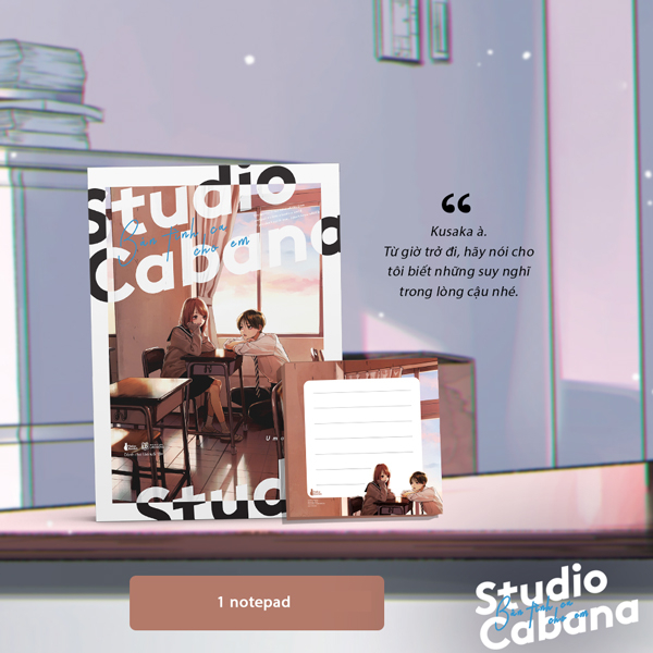 Studio Cabana - Bản Tình Ca Cho Em - Tập 4 - Tặng Kèm Notepad