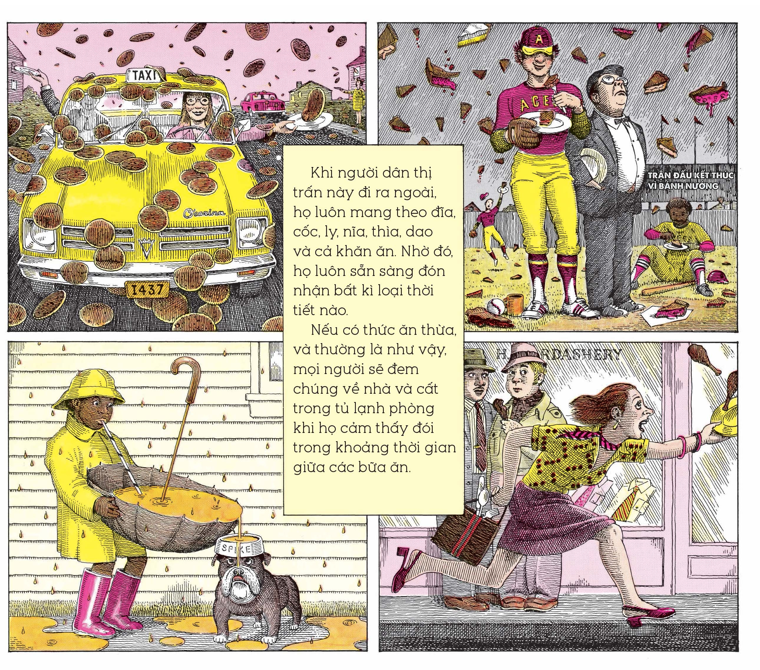 Sách Trời Nhiều Mây Và Có Thể Có Thịt Viên Cloudy With A Chance