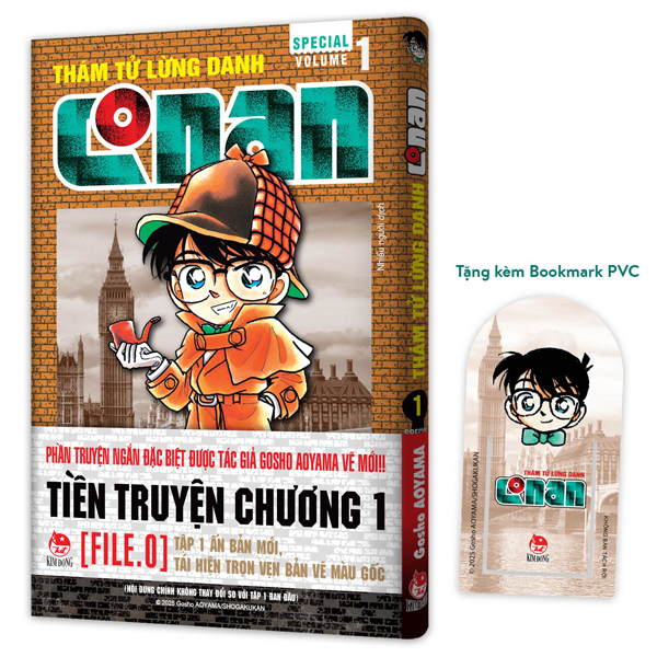 Truyện Tranh Thám Tử Lừng Danh Conan - Special Volume 1 - Tặng Kèm Bookmark P - Kim Wook