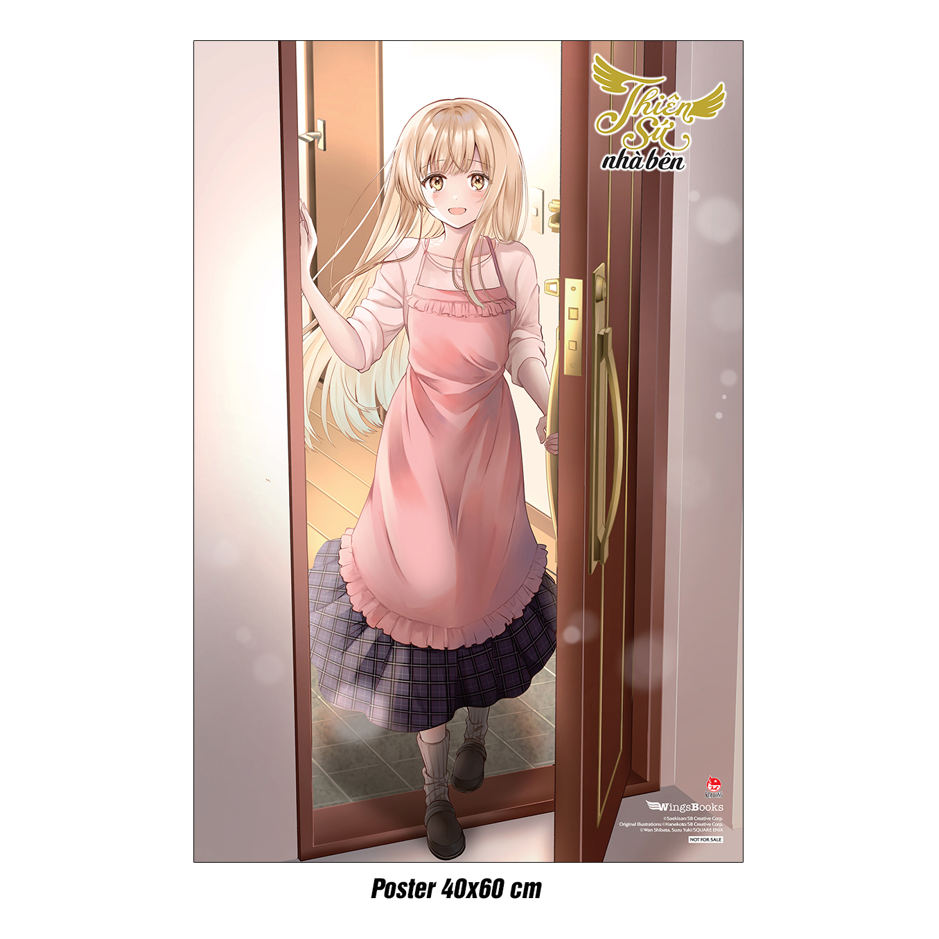 Quà Tặng Poster - [Manga] Thiên Sứ Nhà Bên - Tập 6