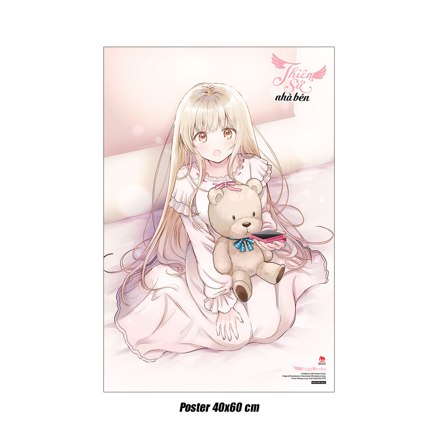Quà Tặng Poster - Combo Manga - Thiên Sứ Nhà Bên - Tập 5 - Bản Phổ Thông + Bản Giới Hạn