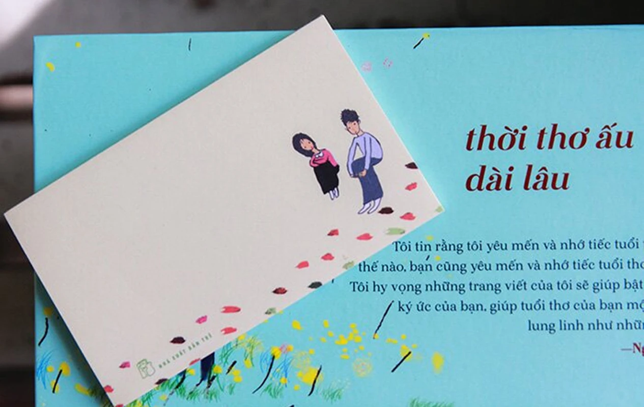 Sách Thời Thơ Ấu Dài Lâu - Nguyễn Nhật Ánh - Boxset Xanh