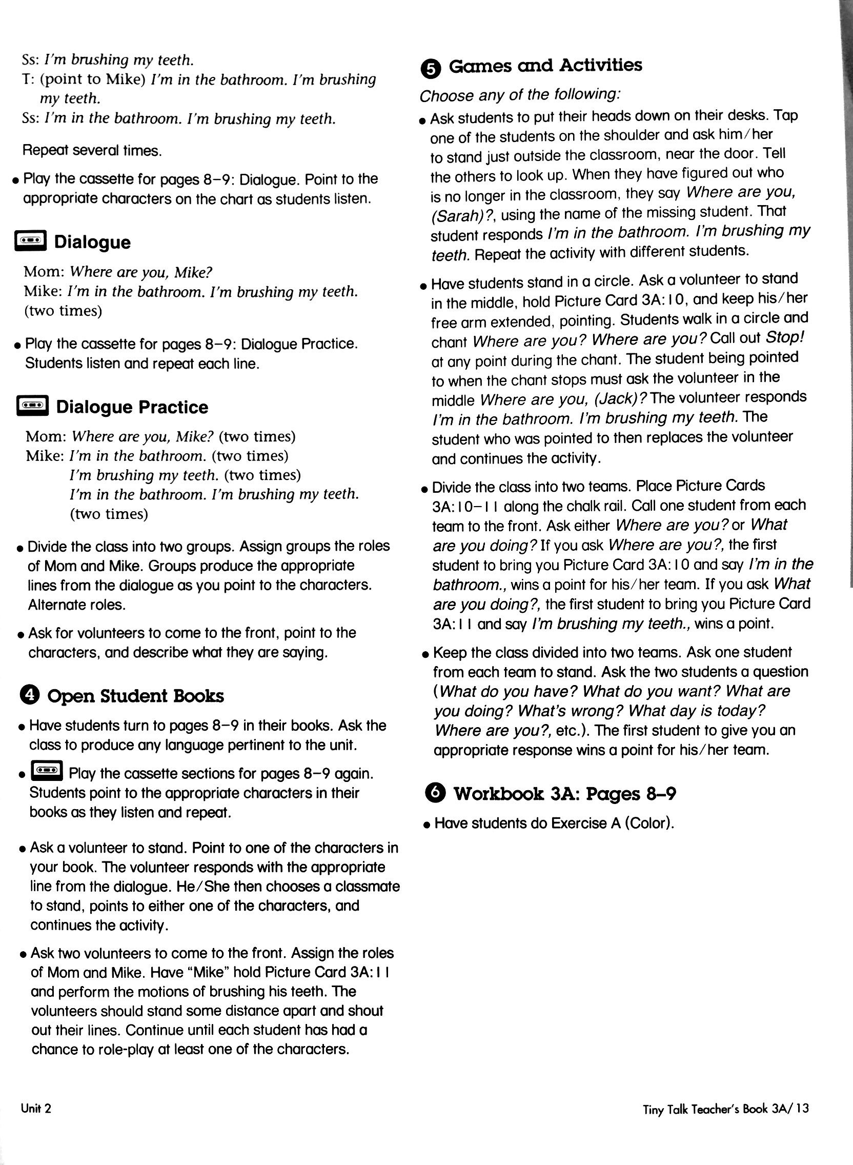 Tiny Talk 3: Teacher's Book - FAHASA.COM