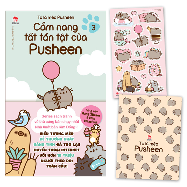 Sách Tớ Là Mèo Pusheen - Tập 3 - Cẩm Nang Tất Tần Tật Của Pusheen - T� - Claire Belton