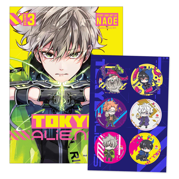 Truyện Tranh Tokyo Aliens - Tập 3 - Tặng Kèm Set Bookmark 6 Mẫu - Kim Huggens