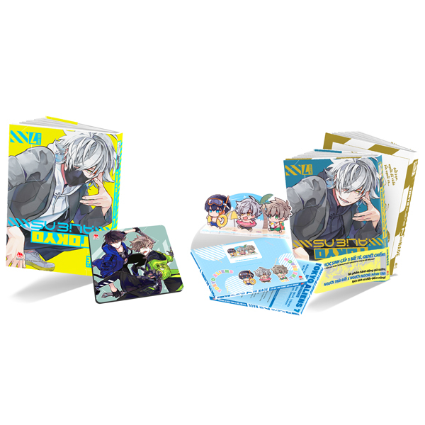 Combo Manga - Tokyo Aliens - Tập 7: Bản Thường + Bản Đặc Biệt (Bộ 2 Cuốn) - Tặng Kèm Lót Ly + Set Standee Acrylic