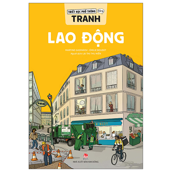 Sách Triết Học Phổ Thông Bằng Tranh - Lao Động - Kim Em