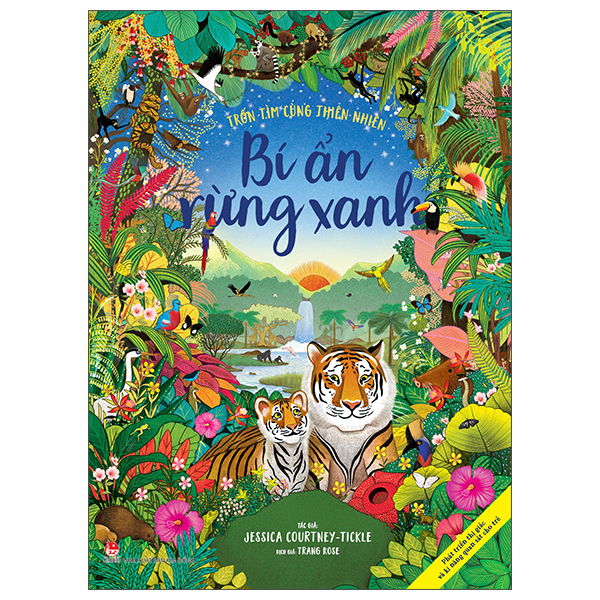 Sách Trốn Tìm Cùng Thiên Nhiên - Bí Ẩn Rừng Xanh - Thiên Nhiên