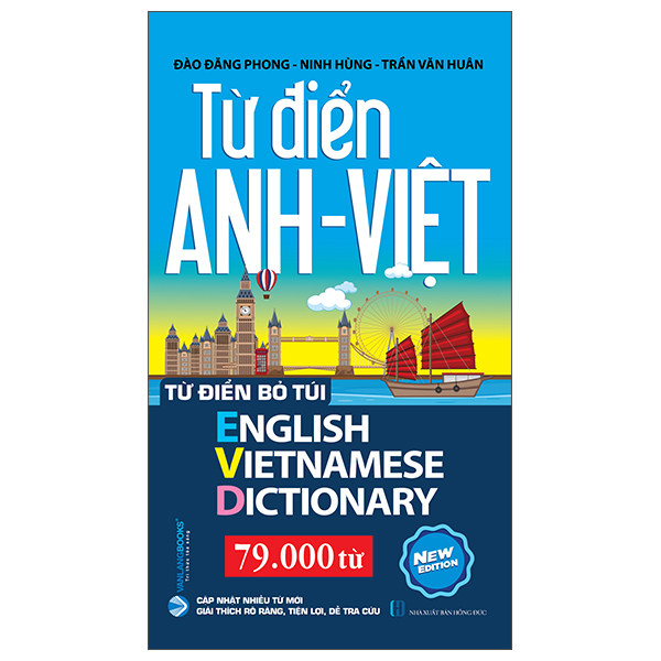 Sách Từ Điển Anh-Việt 79.000 Từ (Tái Bản 2025) - Trần Văn Đức
