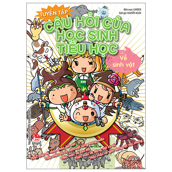 Sách Tuyển Tập Câu Hỏi Của Học Sinh Tiểu Học - Về Sinh Vật (Tái B� - Gakken