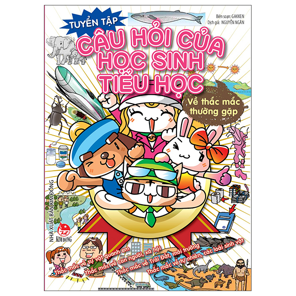 Sách Tuyển Tập Câu Hỏi Của Học Sinh Tiểu Học - Về Thắc Mắc Thư� - Gakken