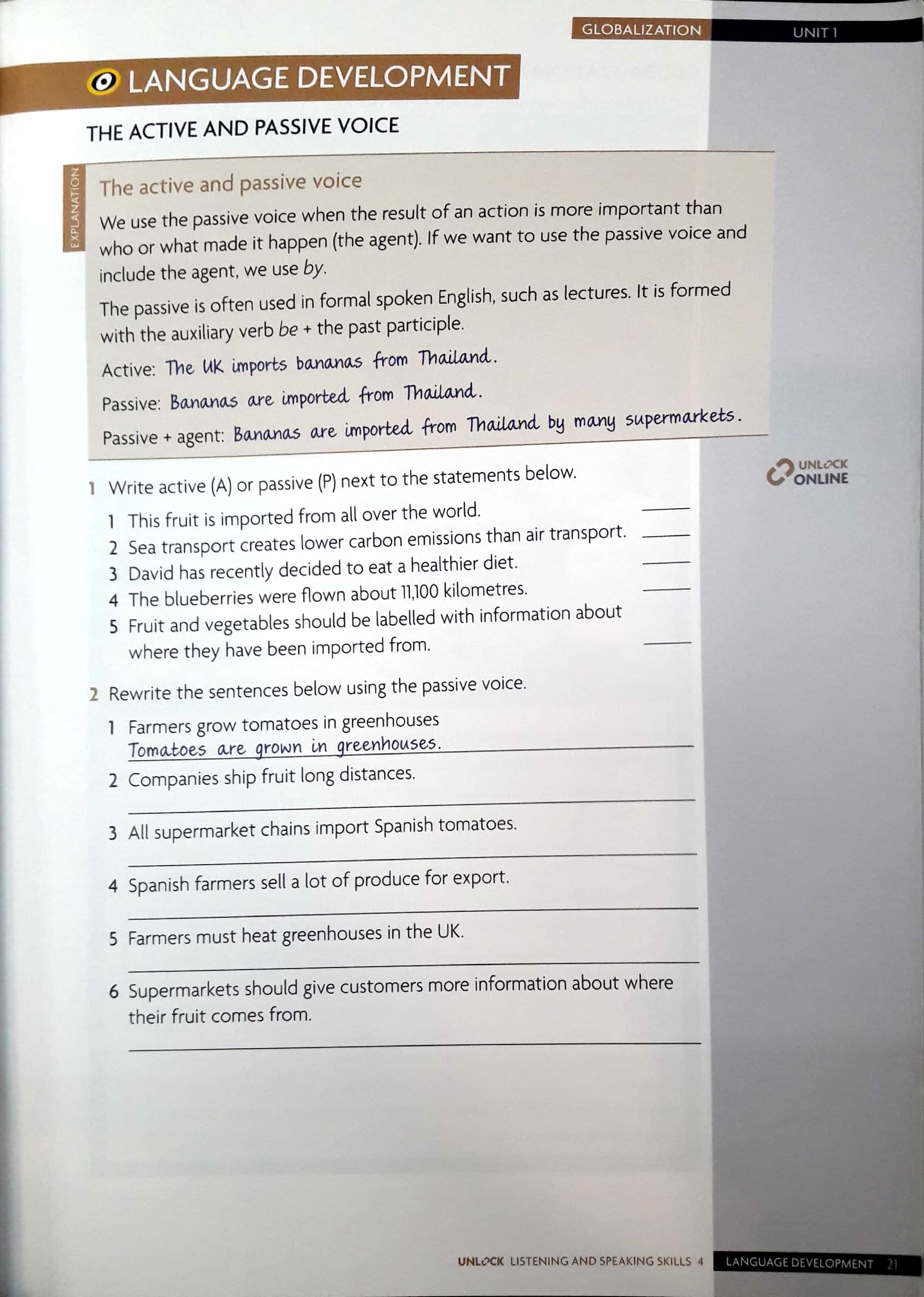 Unlock Level 4 Listening and Speaking Skills Student's Book and Online ...