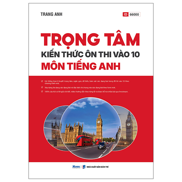 Sách Trọng Tâm Kiến Thức Ôn Thi Vào 10 - Môn Tiếng Anh - Tâm An