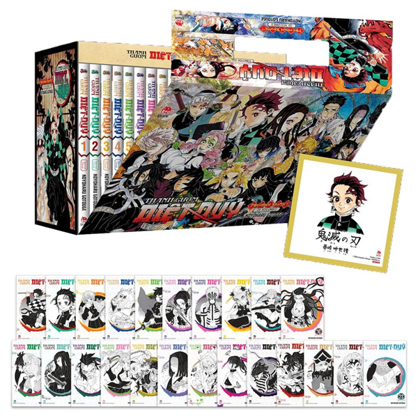Truyện Tranh Premium Boxset Thanh Gươm Diệt Quỷ - Kimetsu No Yaiba (Hộp 23 T� - Koyoharu Gotouge